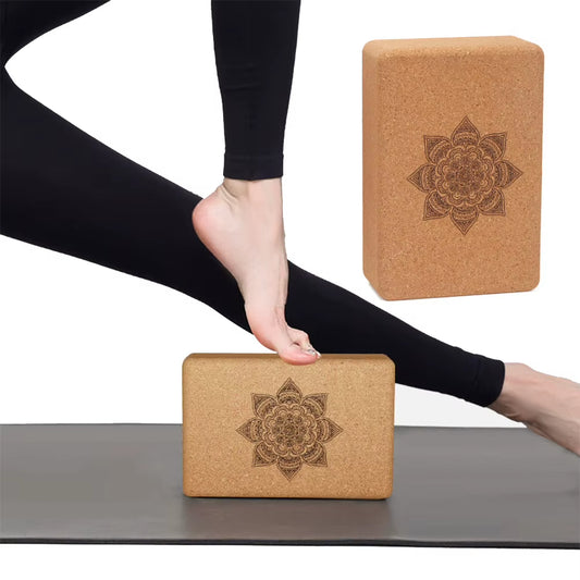 Cork Yoga Block Eco-Friendly Natural Cork