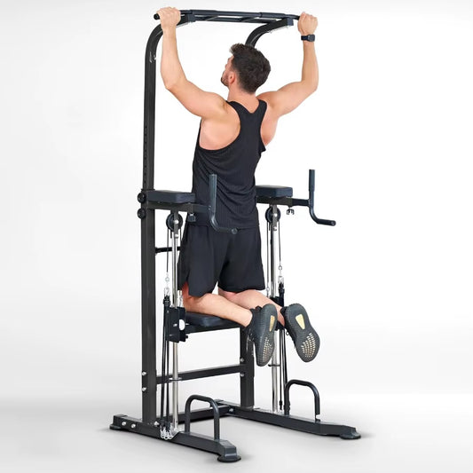 Power Tower Dip Station Pull up Bar