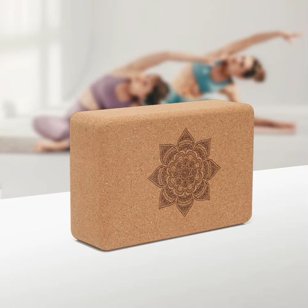 Cork Yoga Block Eco-Friendly Natural Cork