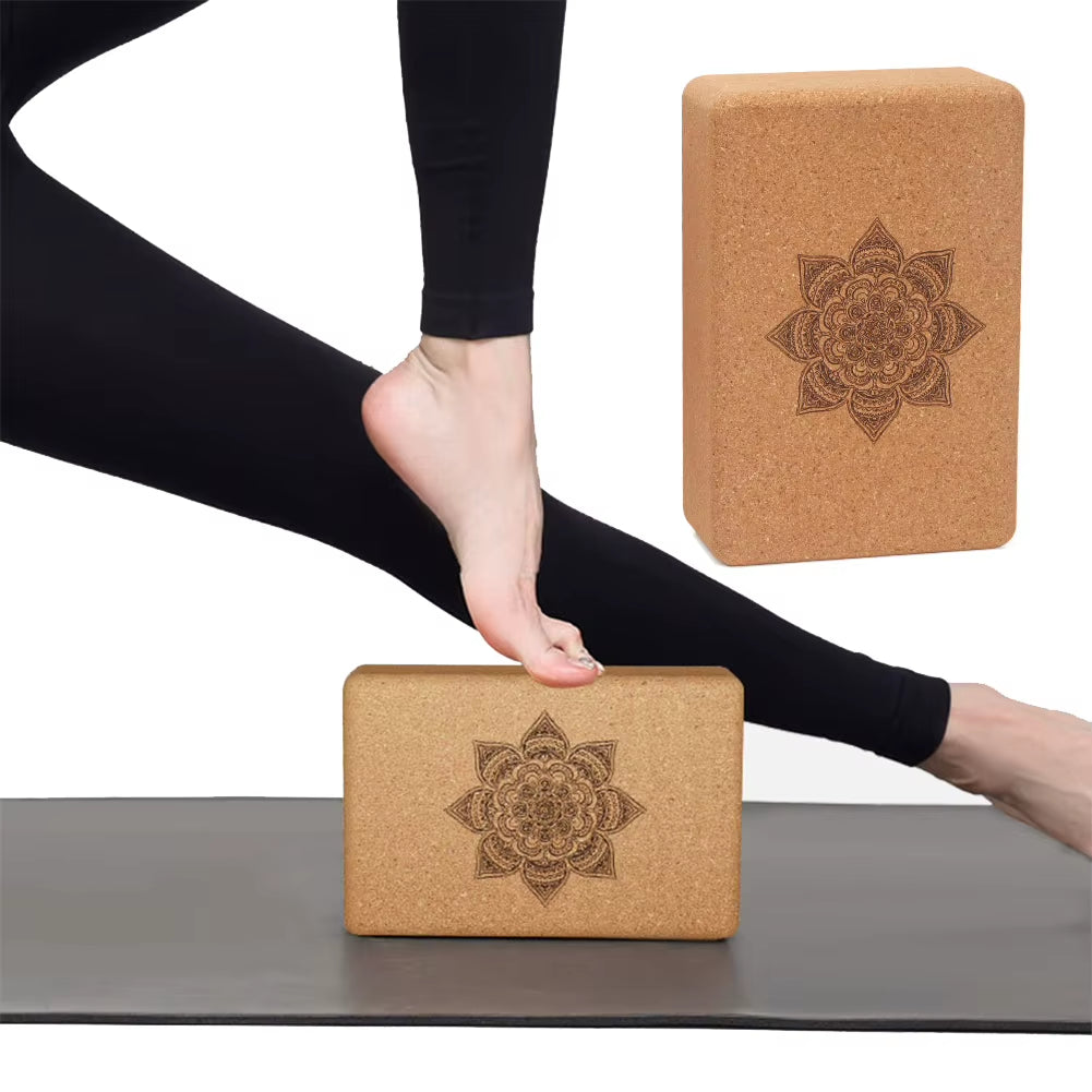 Cork Yoga Block Eco-Friendly Natural Cork