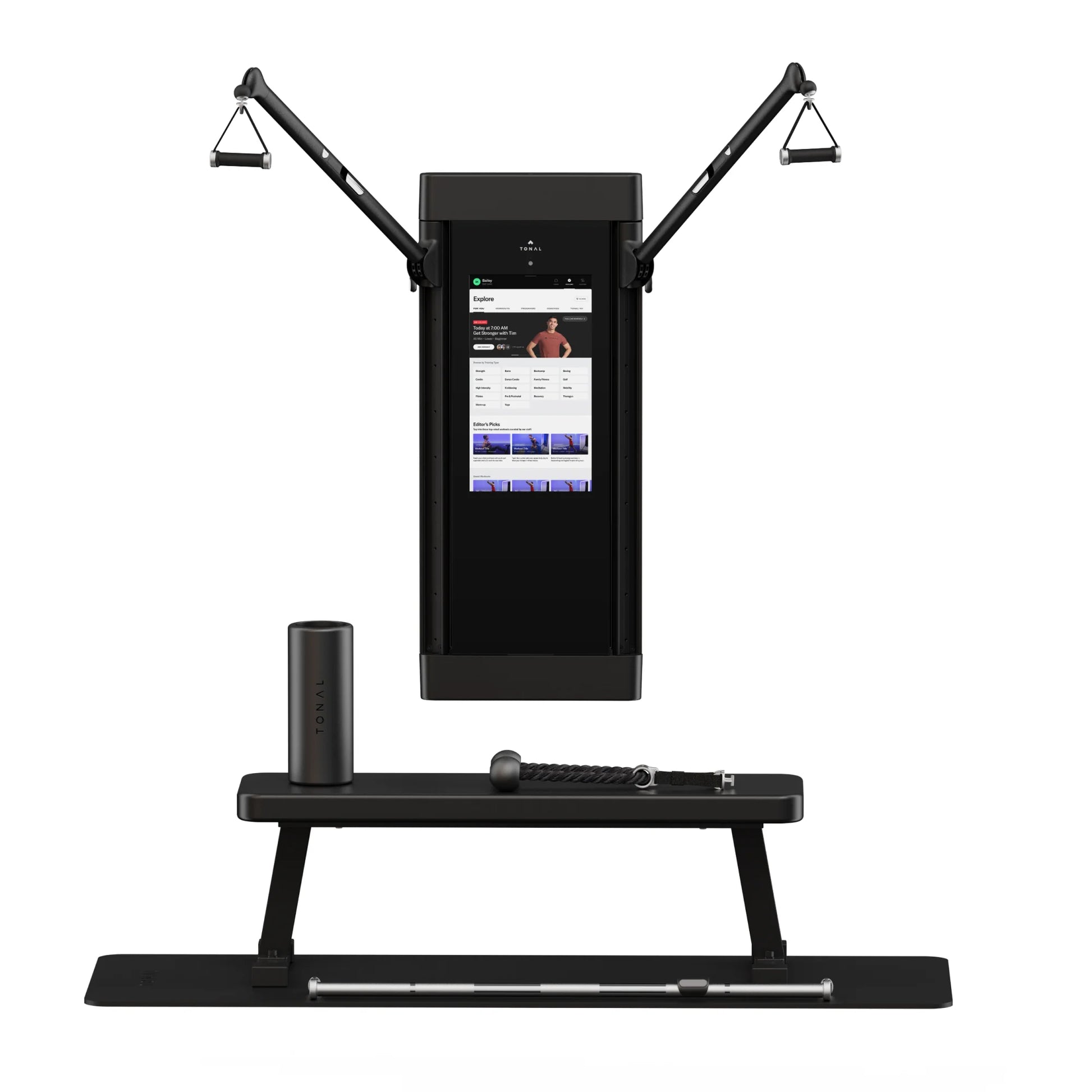 Smart Home Gym Cable Trainer – AI Digital Resistance System