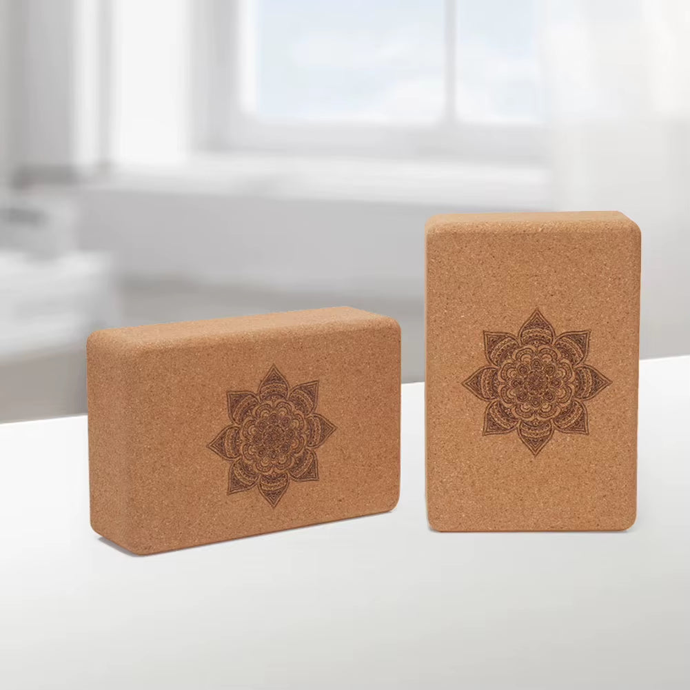 Cork Yoga Block Eco-Friendly Natural Cork