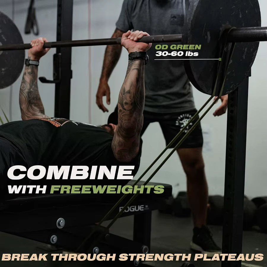 Pull up Assistance Bands for Working Out - Resistance Bands Set for Men, Exercise, Workout, Fitness, Strength, Weightlifting, Tr