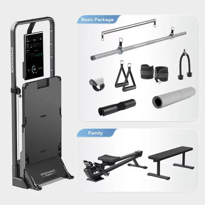 All-in-One Smart Home Gym – Digital Cable Resistance Trainer