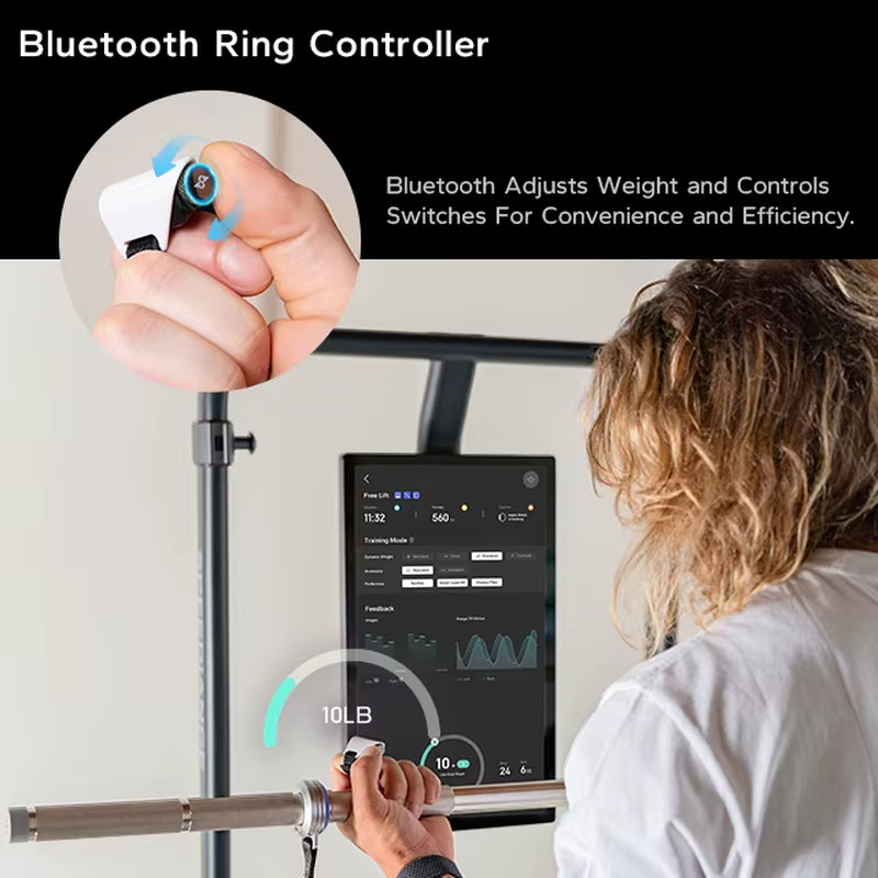 All-in-One Smart Home Gym – Digital Cable Resistance Trainer