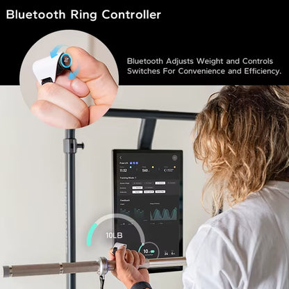 All-in-One Smart Home Gym – Digital Cable Resistance Trainer