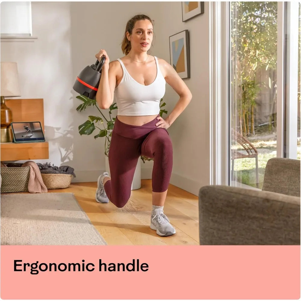 Selecttech 8 - 40 Lbs Adjustable Kettlebell