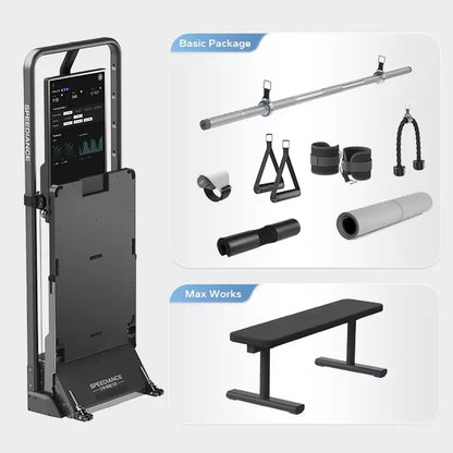 All-in-One Smart Home Gym – Digital Cable Resistance Trainer