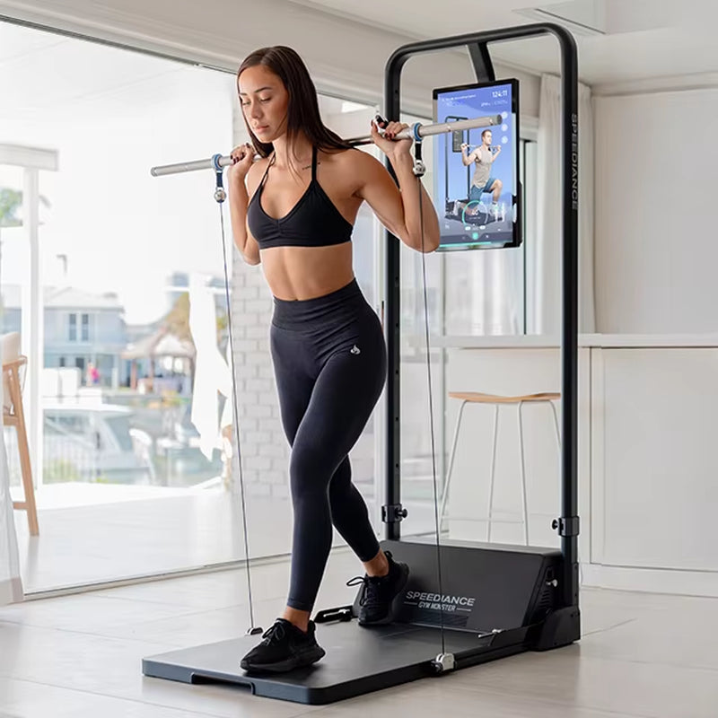 All-in-One Smart Home Gym – Digital Cable Resistance Trainer