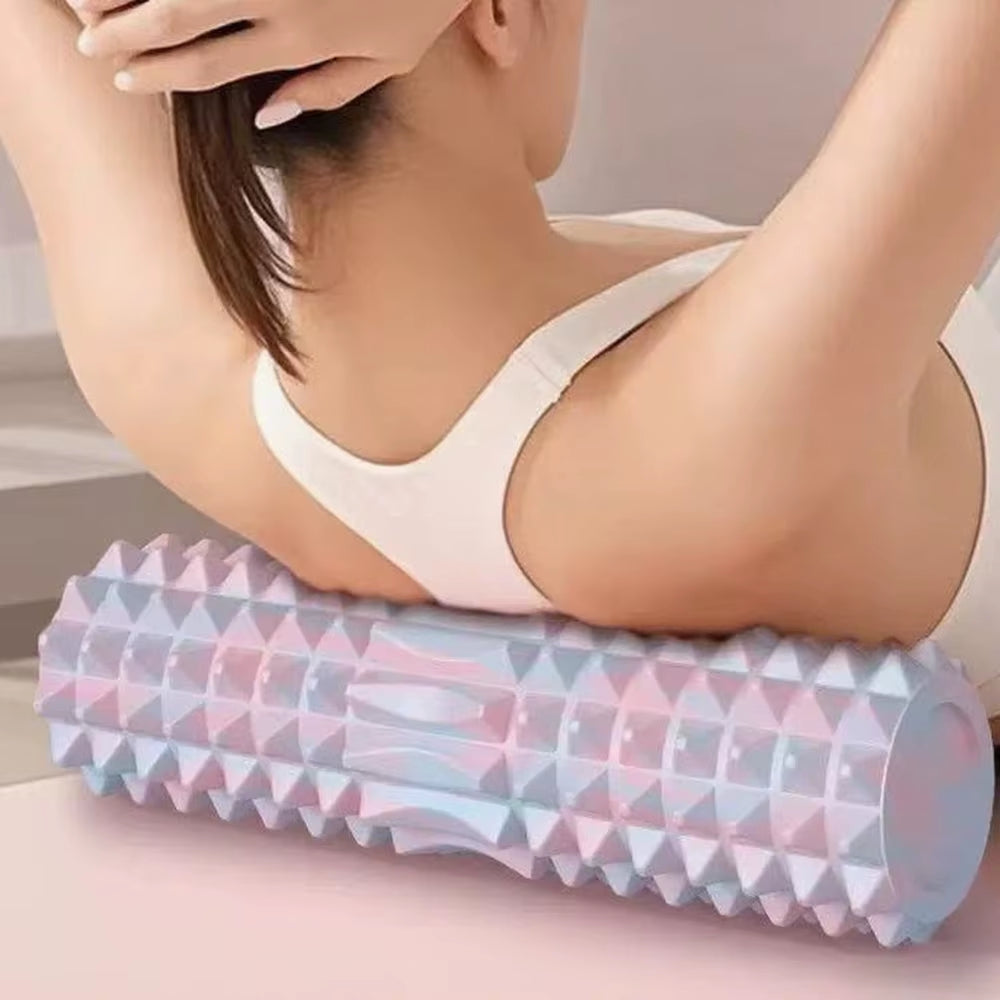 [Three Piece Massage Set] Massage Prick Ball, Massage Roller, Foam Massage Roller Shaft