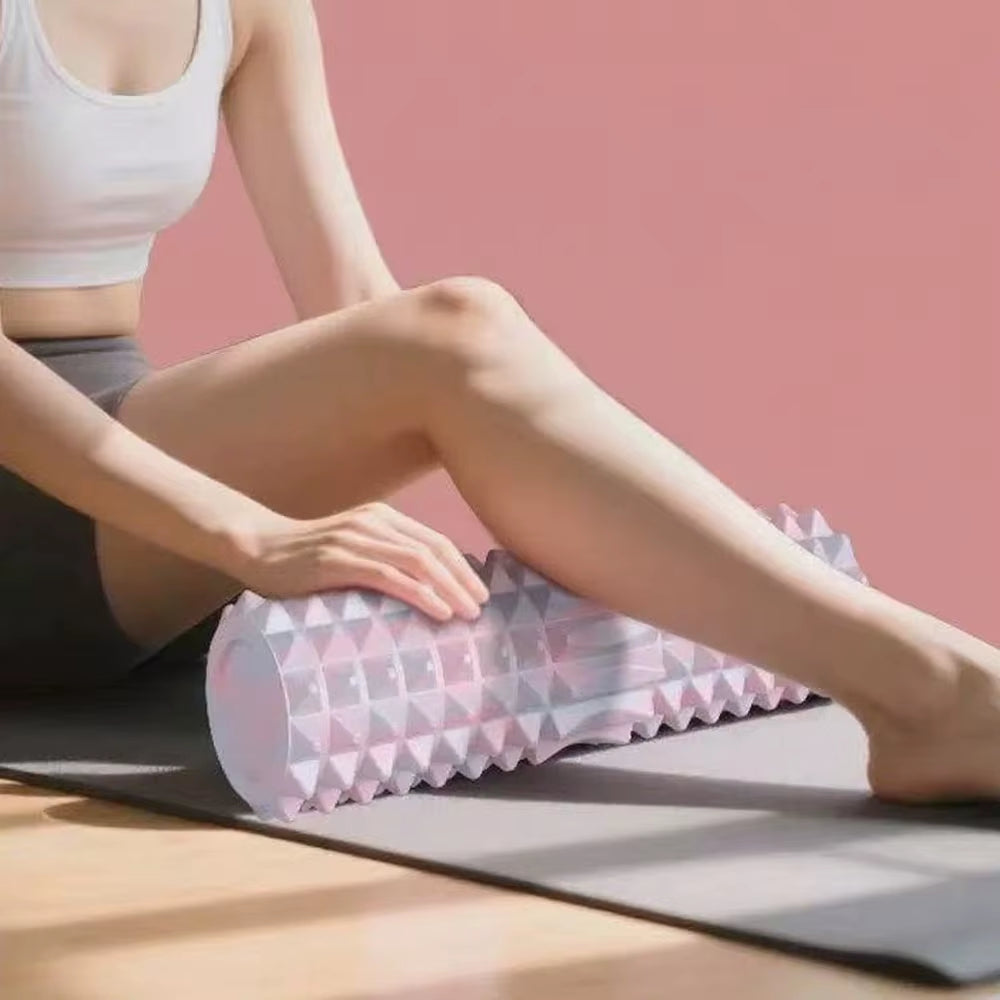 [Three Piece Massage Set] Massage Prick Ball, Massage Roller, Foam Massage Roller Shaft