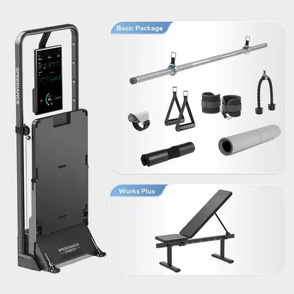 All-in-One Smart Home Gym – Digital Cable Resistance Trainer